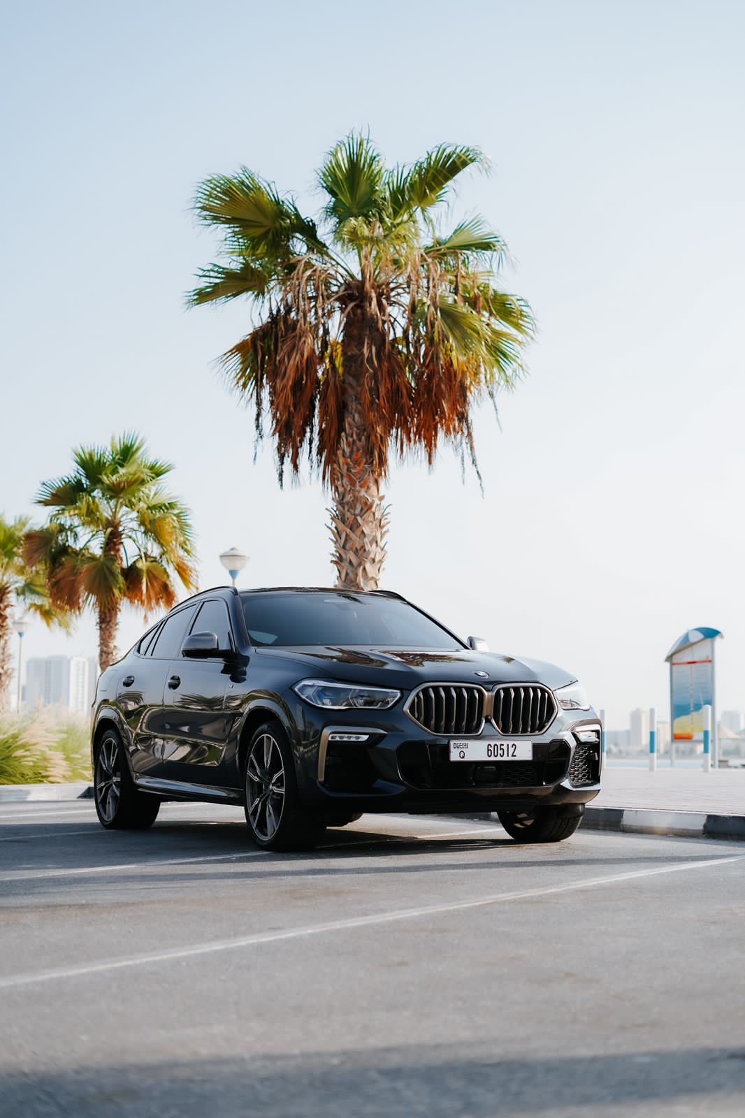 BMW X6 M50  GREY 2022 rental dubai