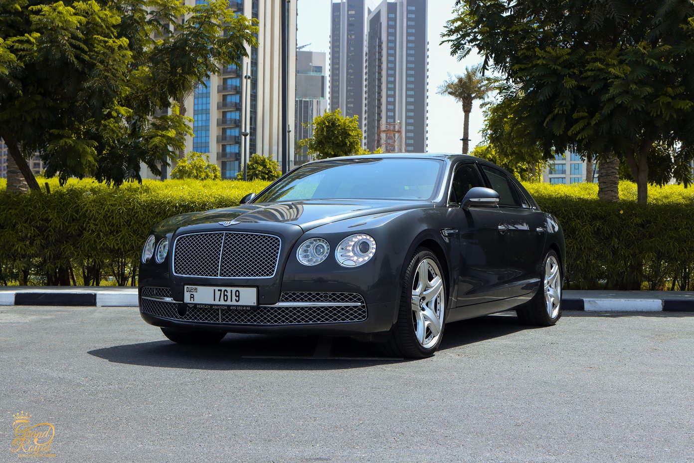 Bentley Flying Spur GREY 2018 rental dubai