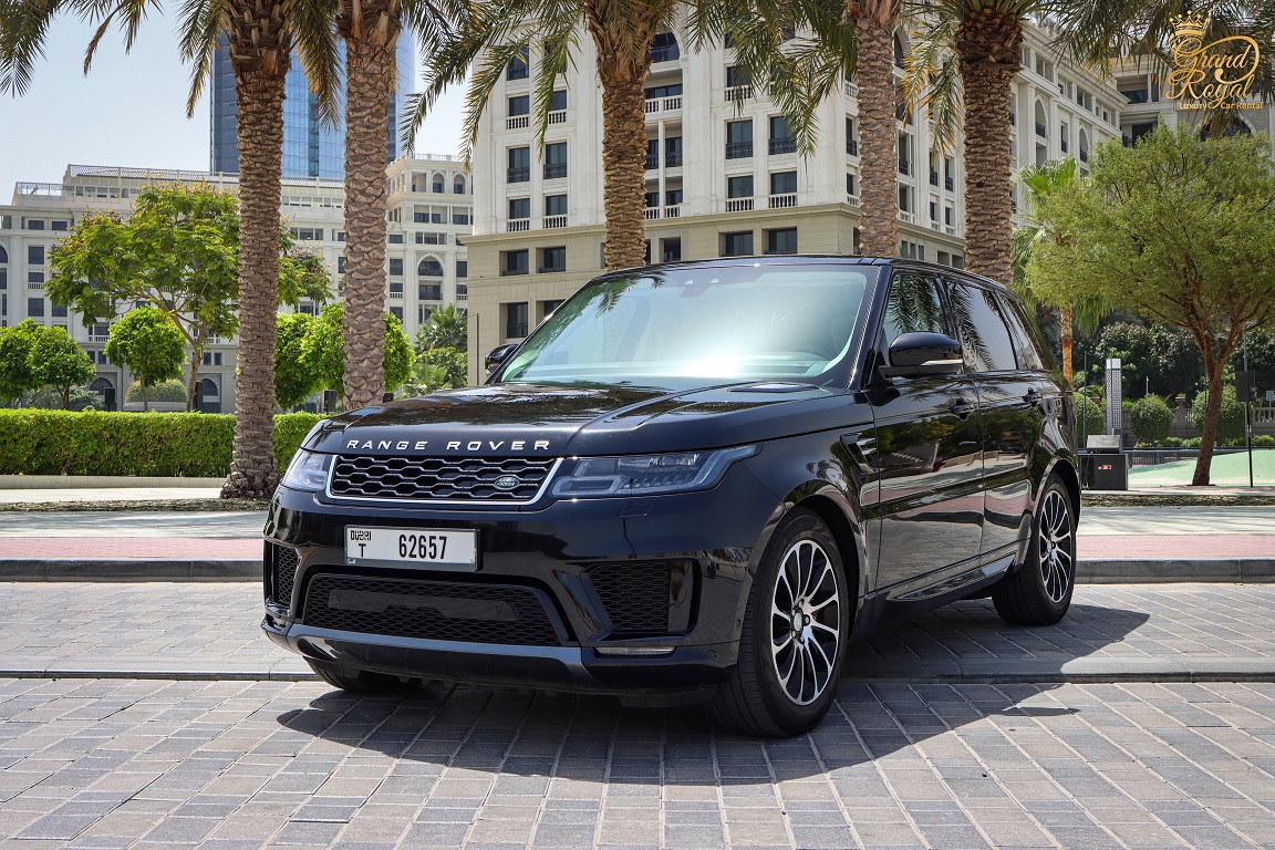 Range Rover Sport HSE (Black) BLACK 2020 rental dubai
