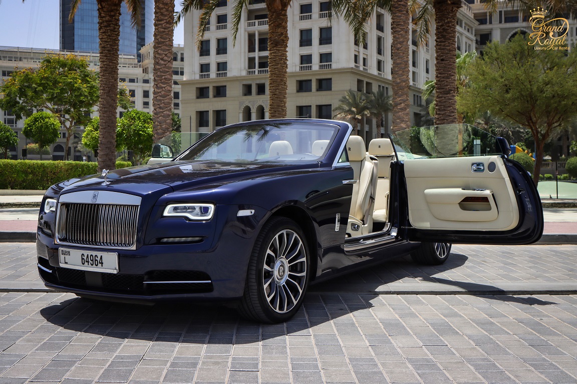 Rolls Royce Dawn BLUE 2020 rental dubai