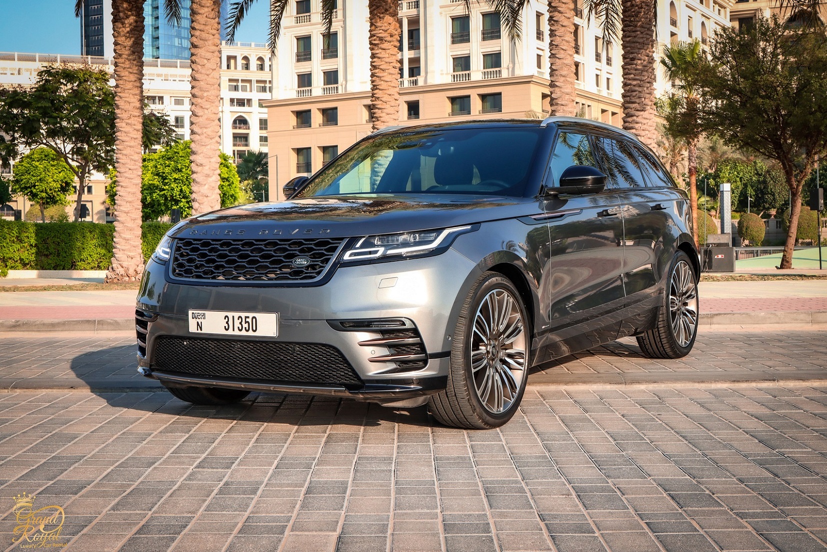 Range Rover Velar GREY 2020 rental dubai