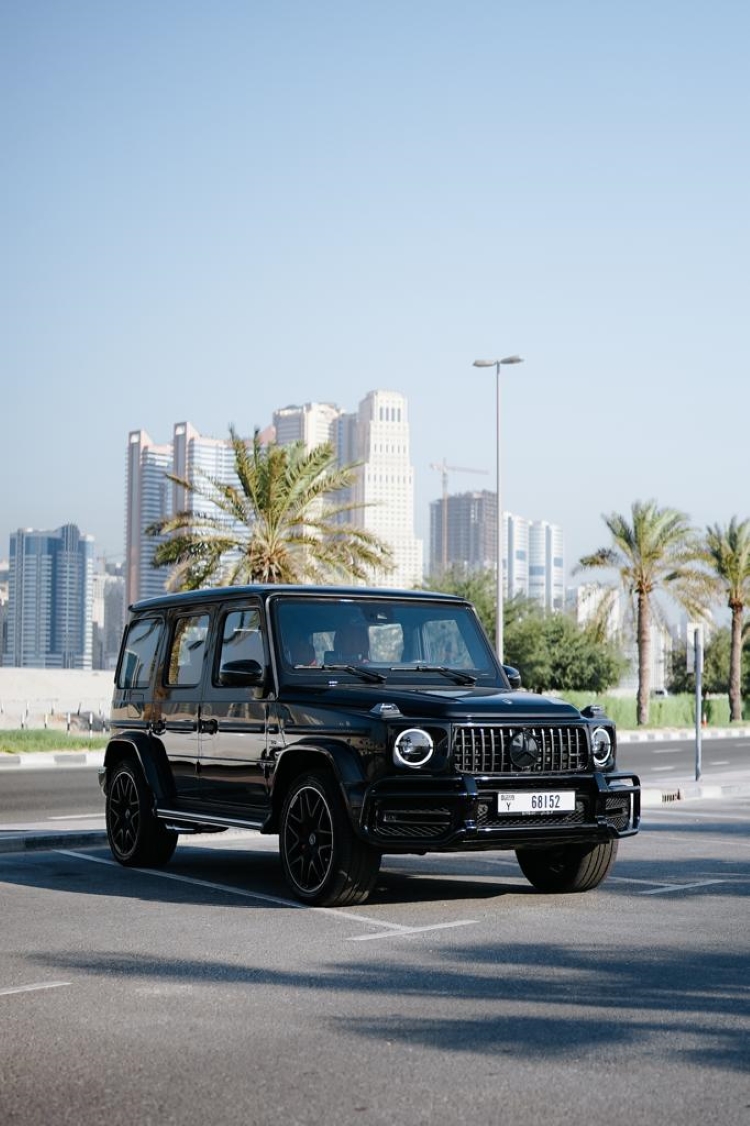Mercedes G63 Double Night Package BLACK 2022 rental dubai