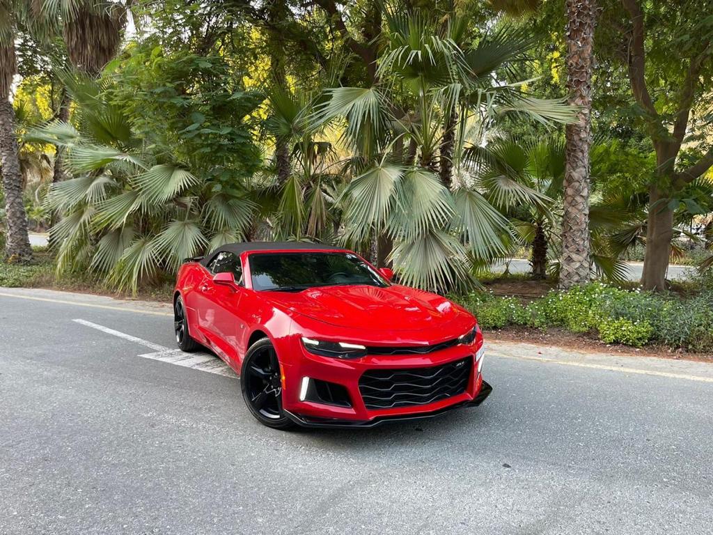 Chevrolet Camaro Convertible  RED 2020 rental dubai