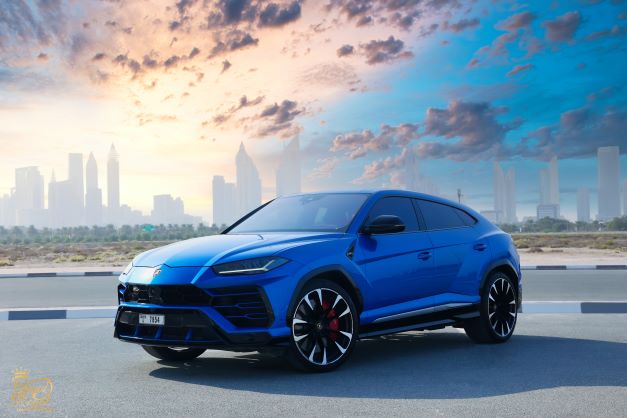 Lamborghini Urus BLUE 2019 rental dubai