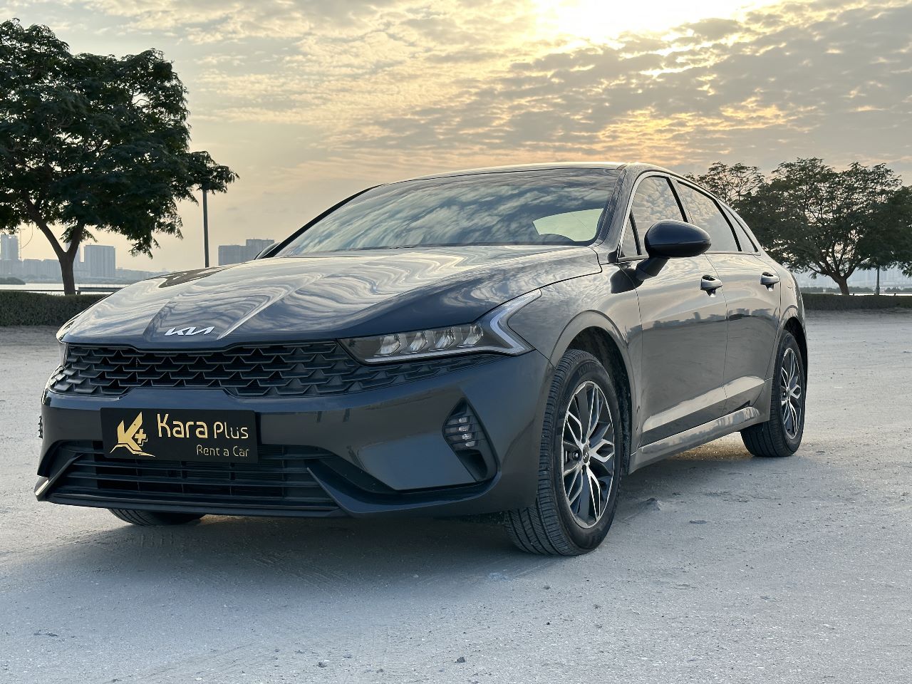 Kia K5 GREY 2023 rental dubai