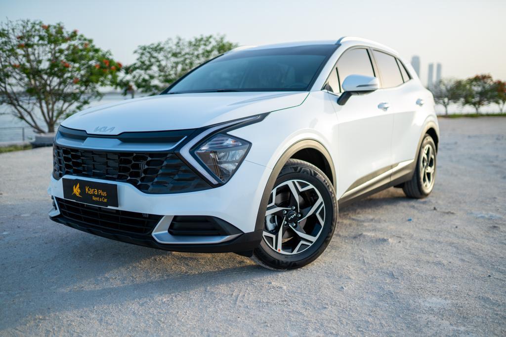 Kia Sportage WHITE 2023 rental dubai