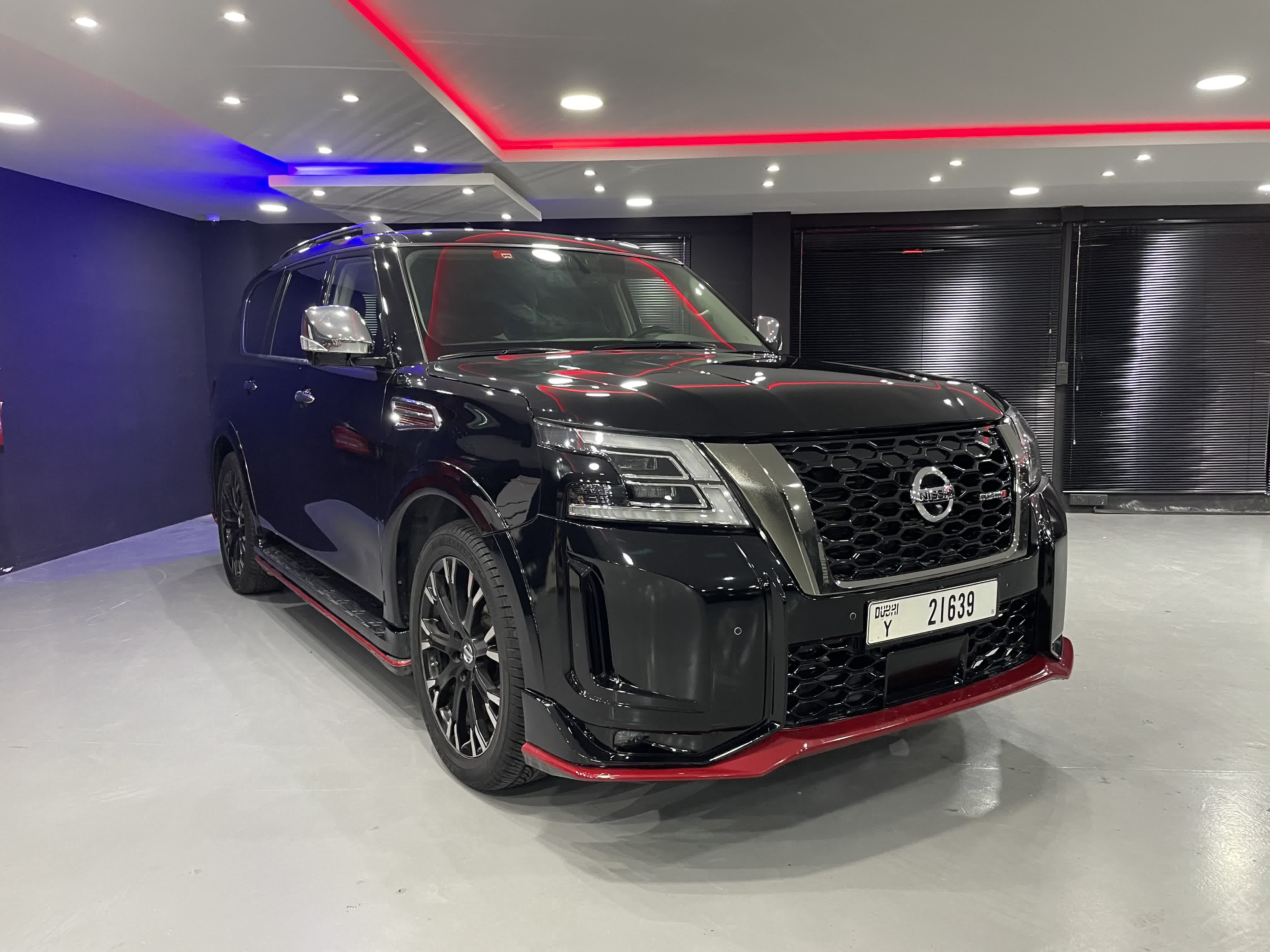 Nissan Patrol Nismo Kit  BLACK 2020 rental dubai