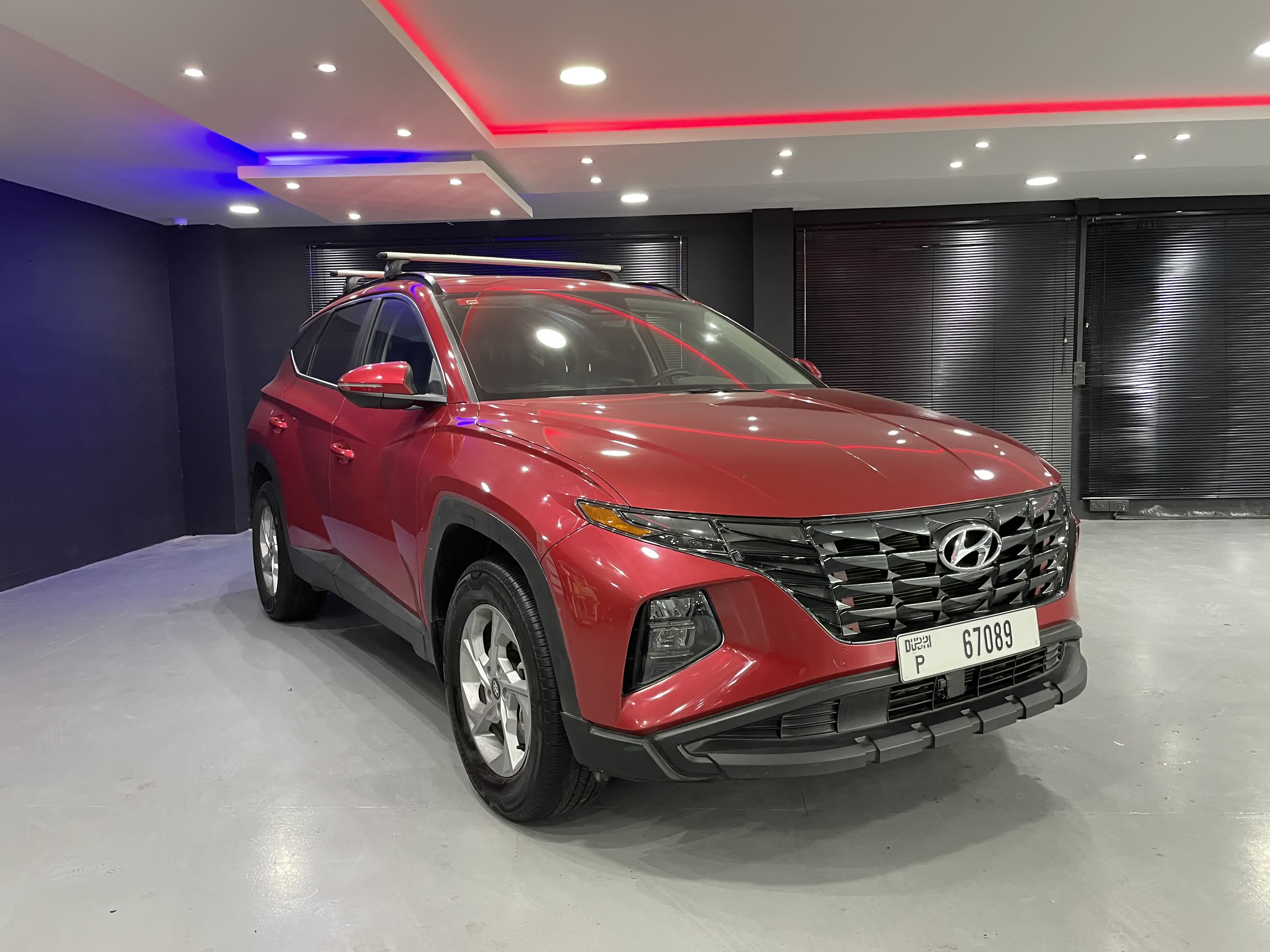 Hyundai Tucson  RED 2022 rental dubai