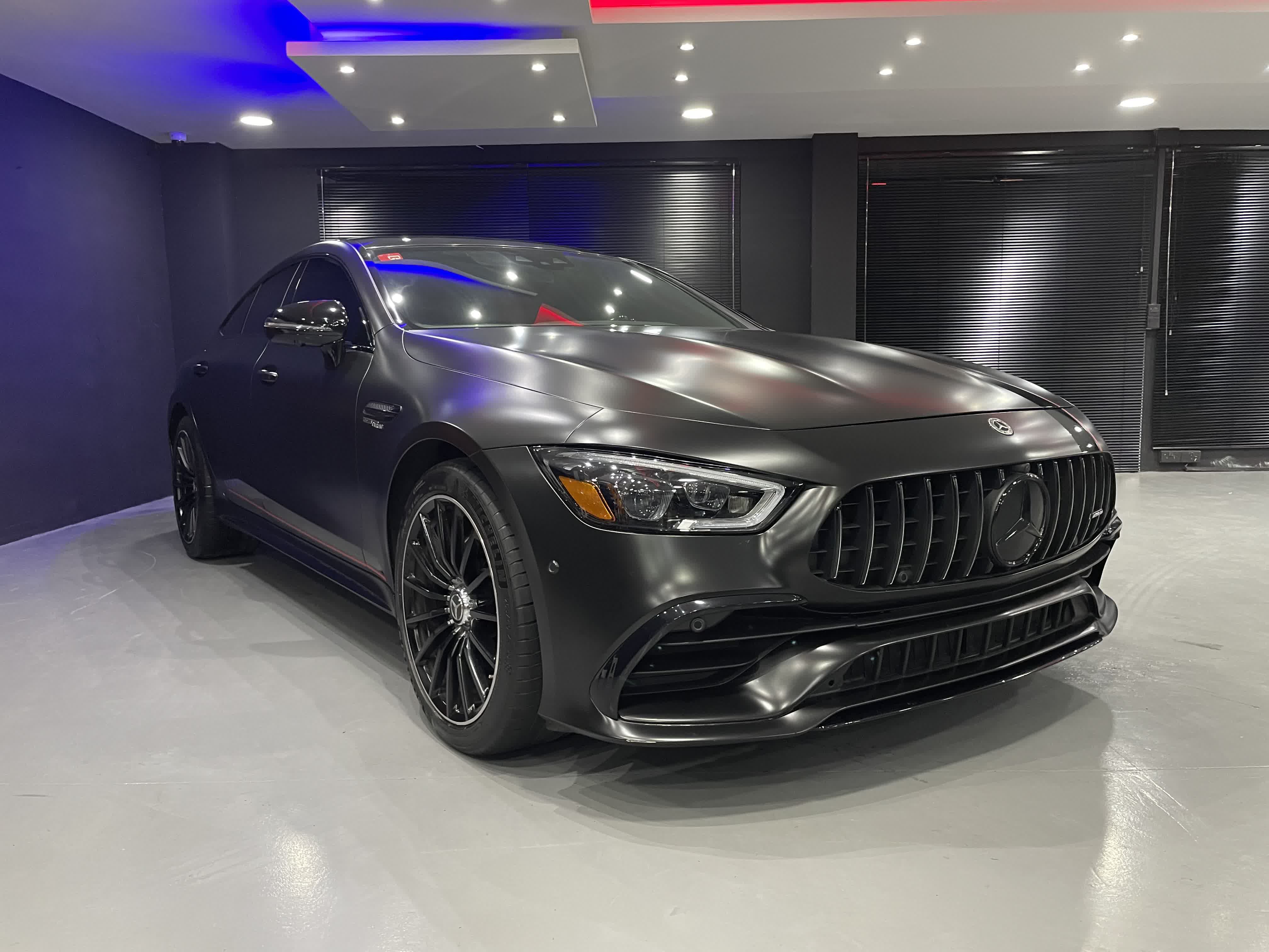 Mercedes GT  BLACK 2021 rental dubai