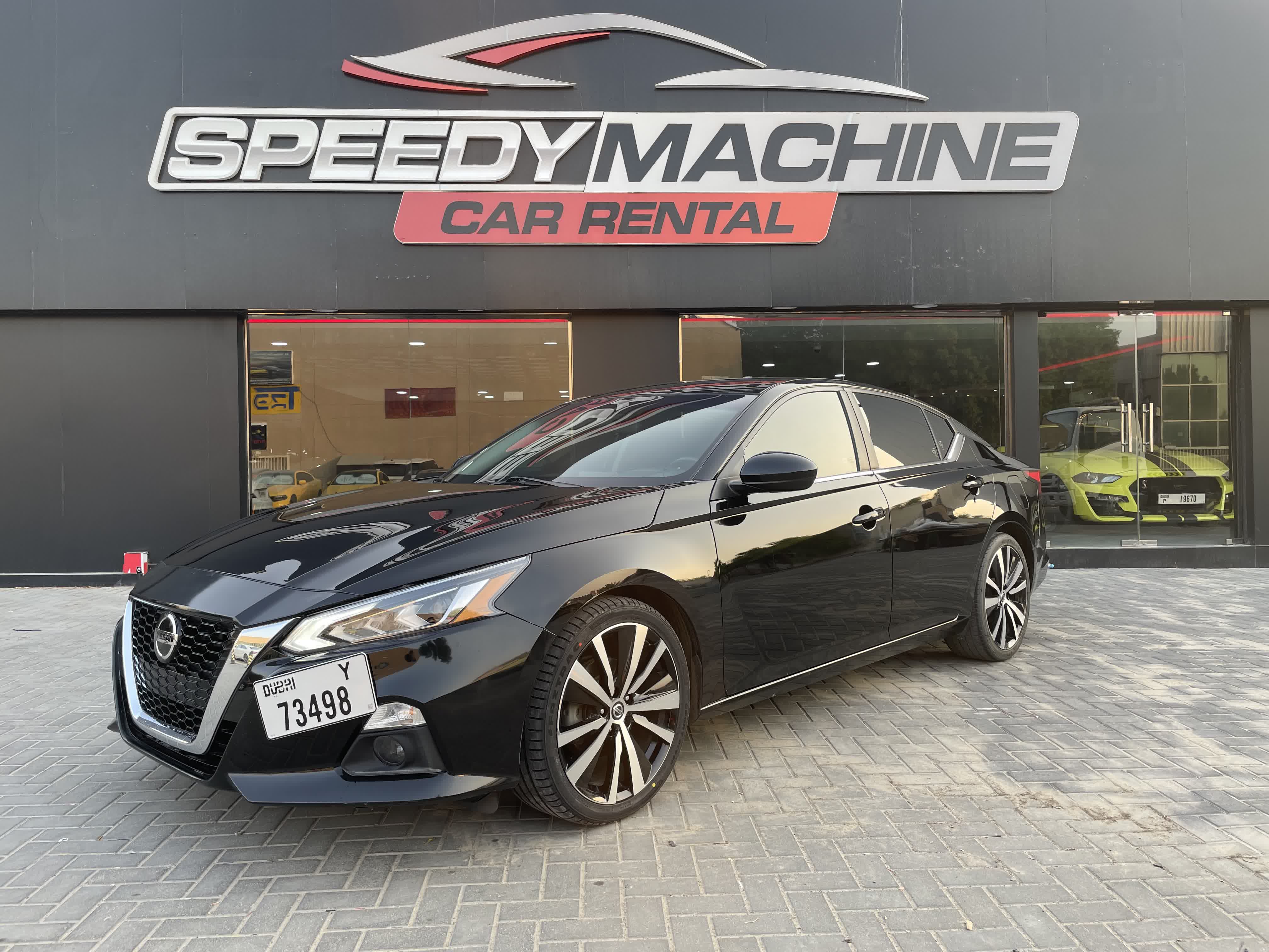 Nissan Altima BLACK 2022 rental dubai
