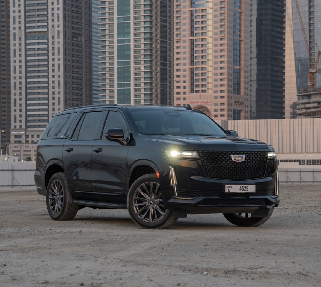 Cadillac Escalade BLACK 2021 rental dubai