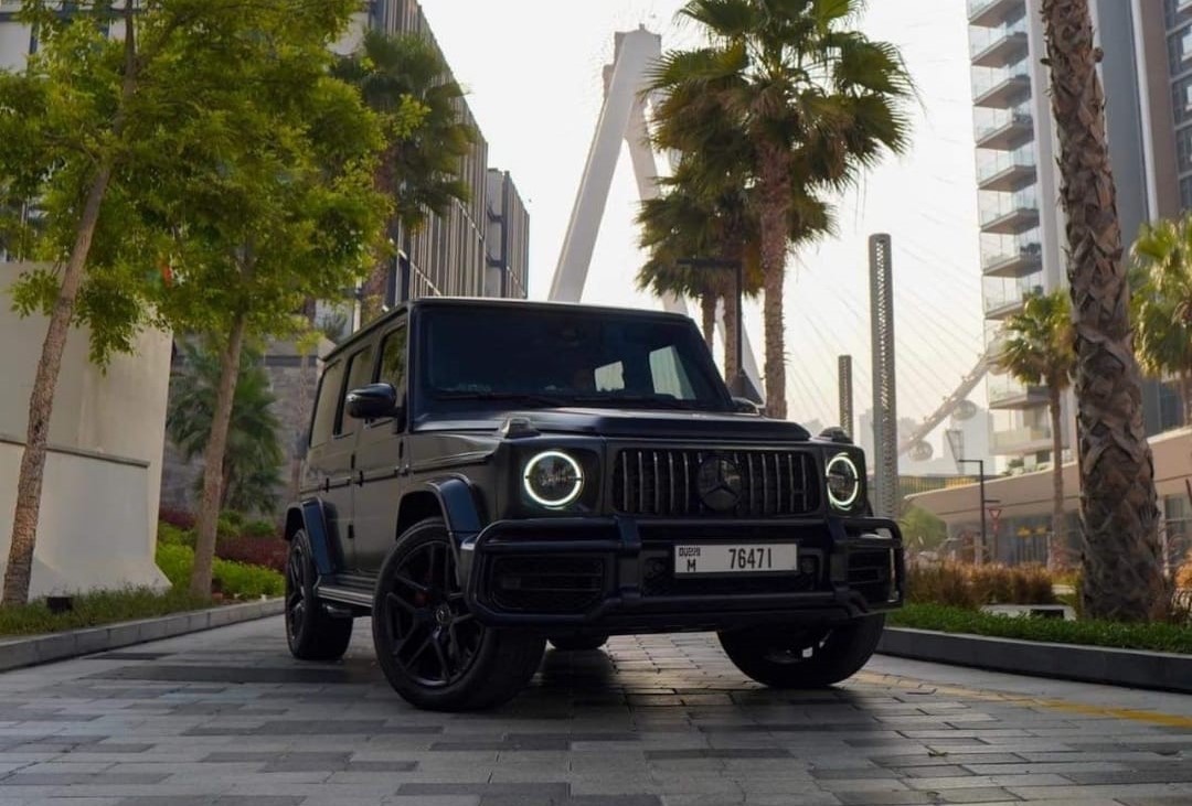 Mercedes G63 BLACK 2021 rental dubai