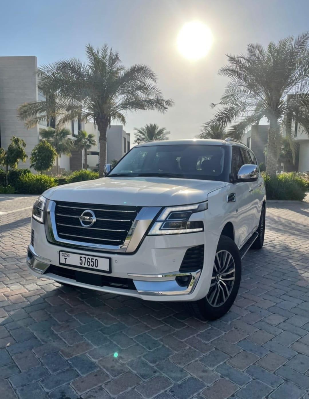 Nissan Parol Titinium WHITE 2020 rental dubai