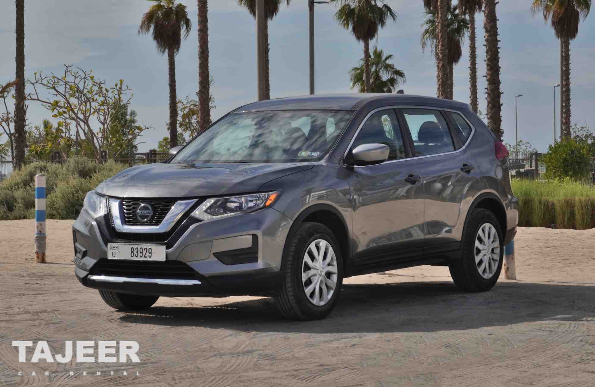 NISSAN ROGUE GREY 2019 rental dubai