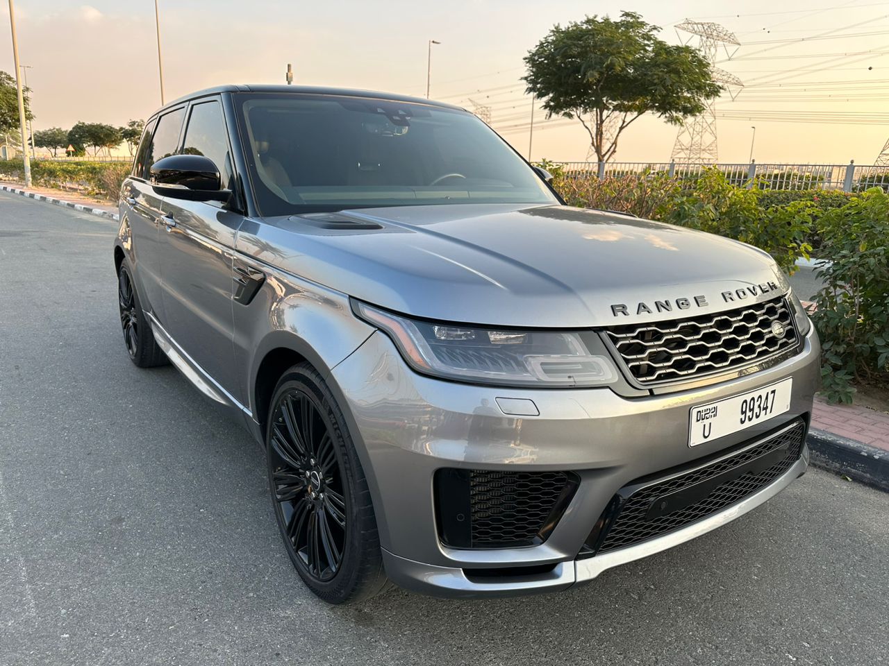 Range Rover Sport  GREY 2020 rental dubai