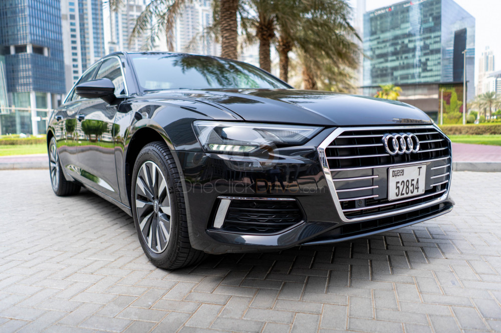 Audi A6 GREY 2021 rental dubai