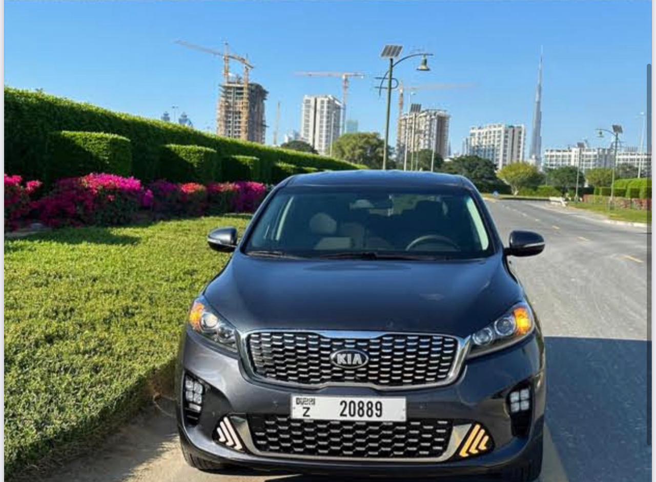 Kia Sorento GREY 2021 rental dubai