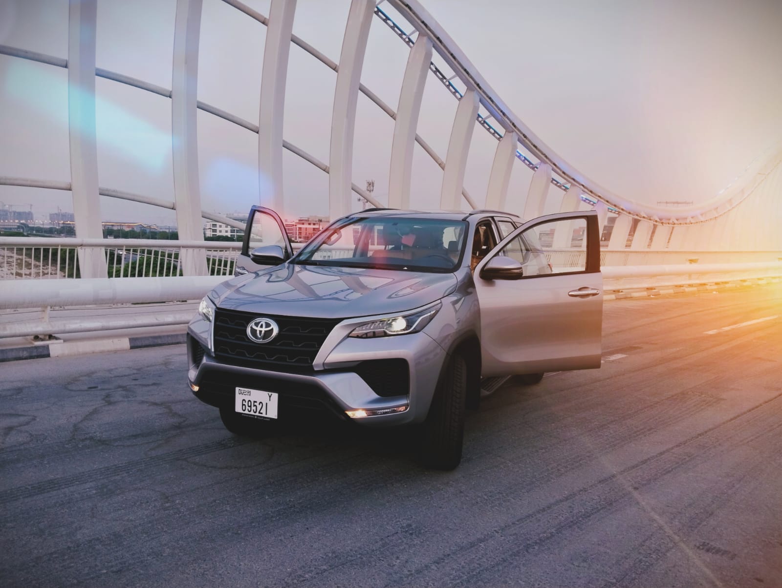 Toyota Fortuner  2023 rental dubai
