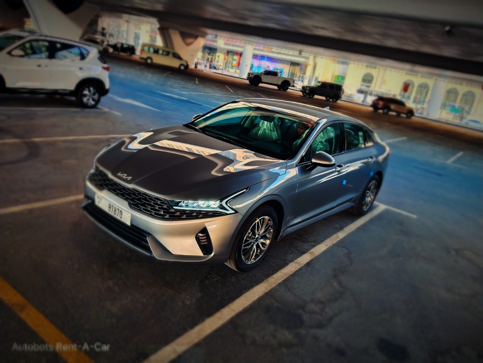 Kia K5 GREY 2023 rental dubai