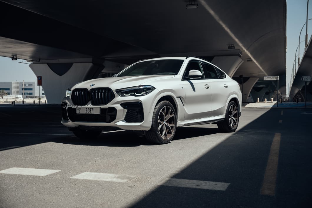 BMW X6 M40 2023 WHITE 2023 rental dubai