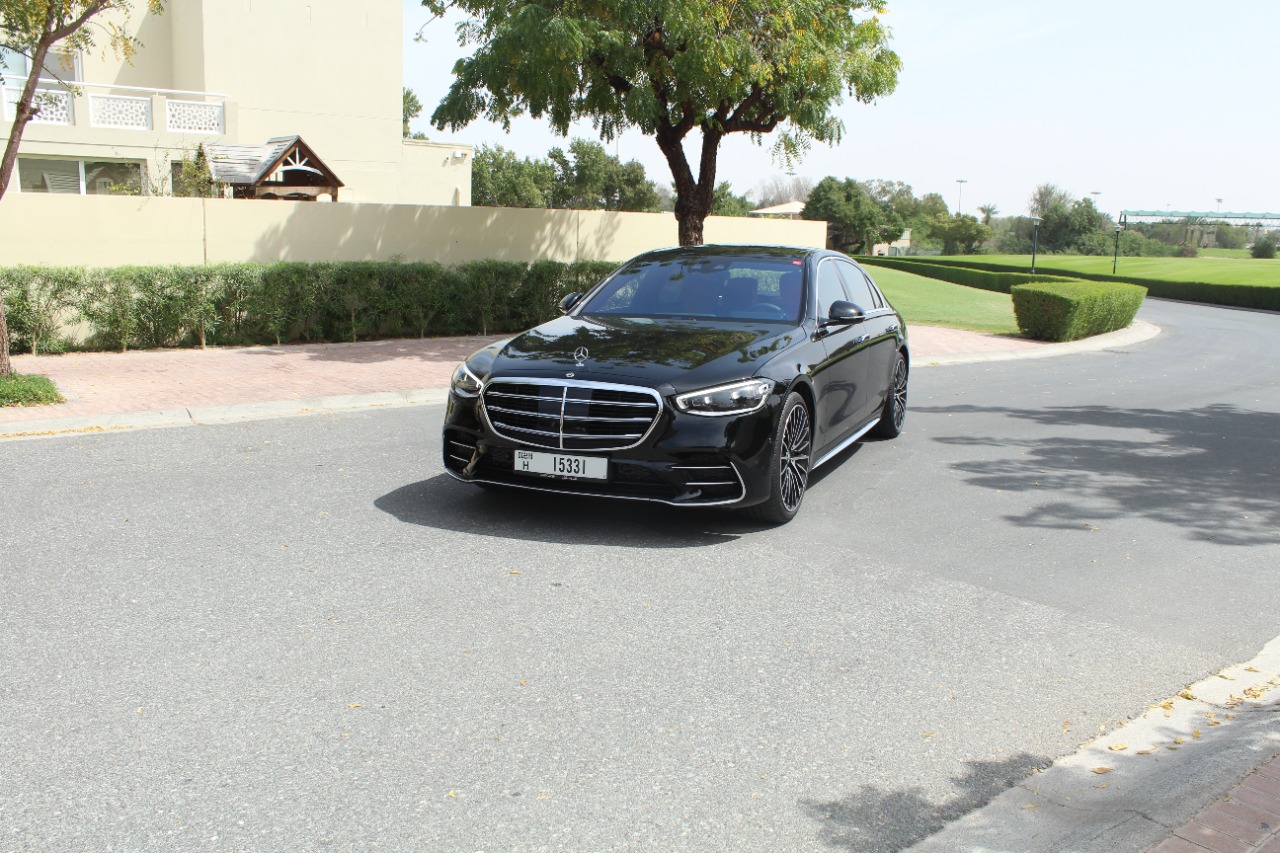 MERCEDES BENZ S500 BLACK 2022 rental dubai