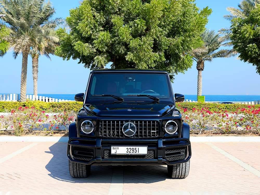 MERCEDES G63 2023 BLACK 2023 rental dubai