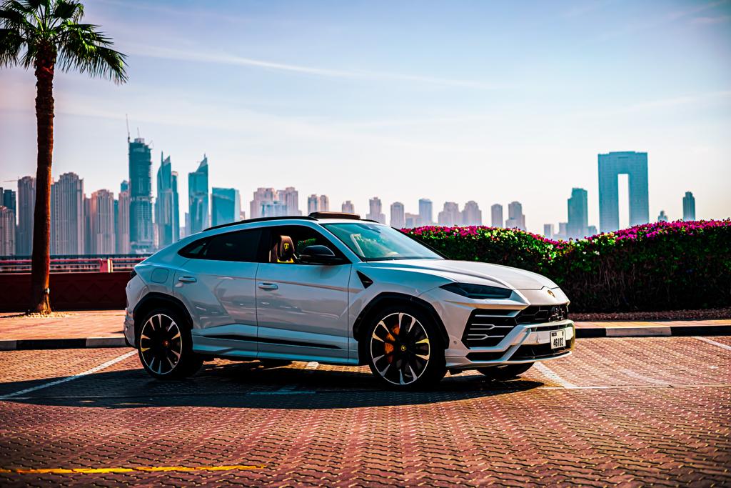 Lamborghini Urus WHITE 2020 rental dubai