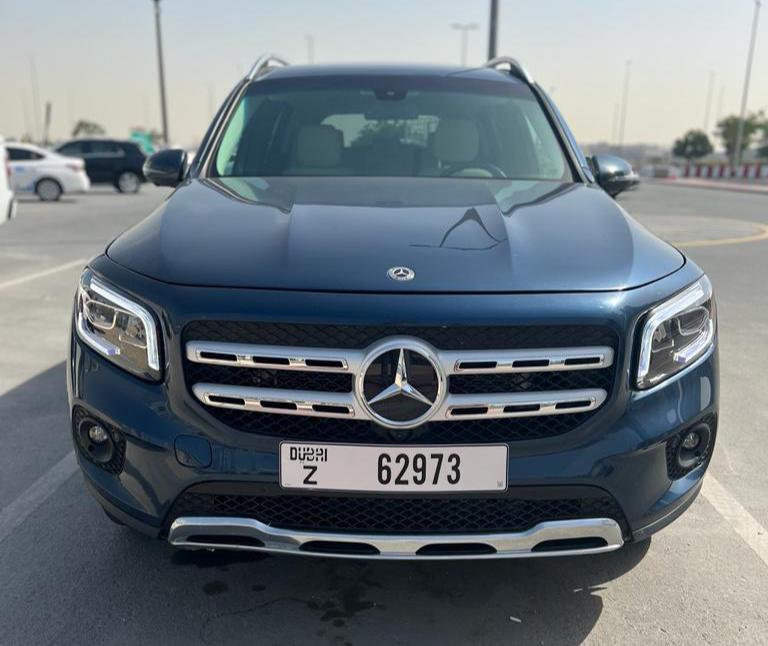 Mercedes GLB250 BLUE 2021 rental dubai