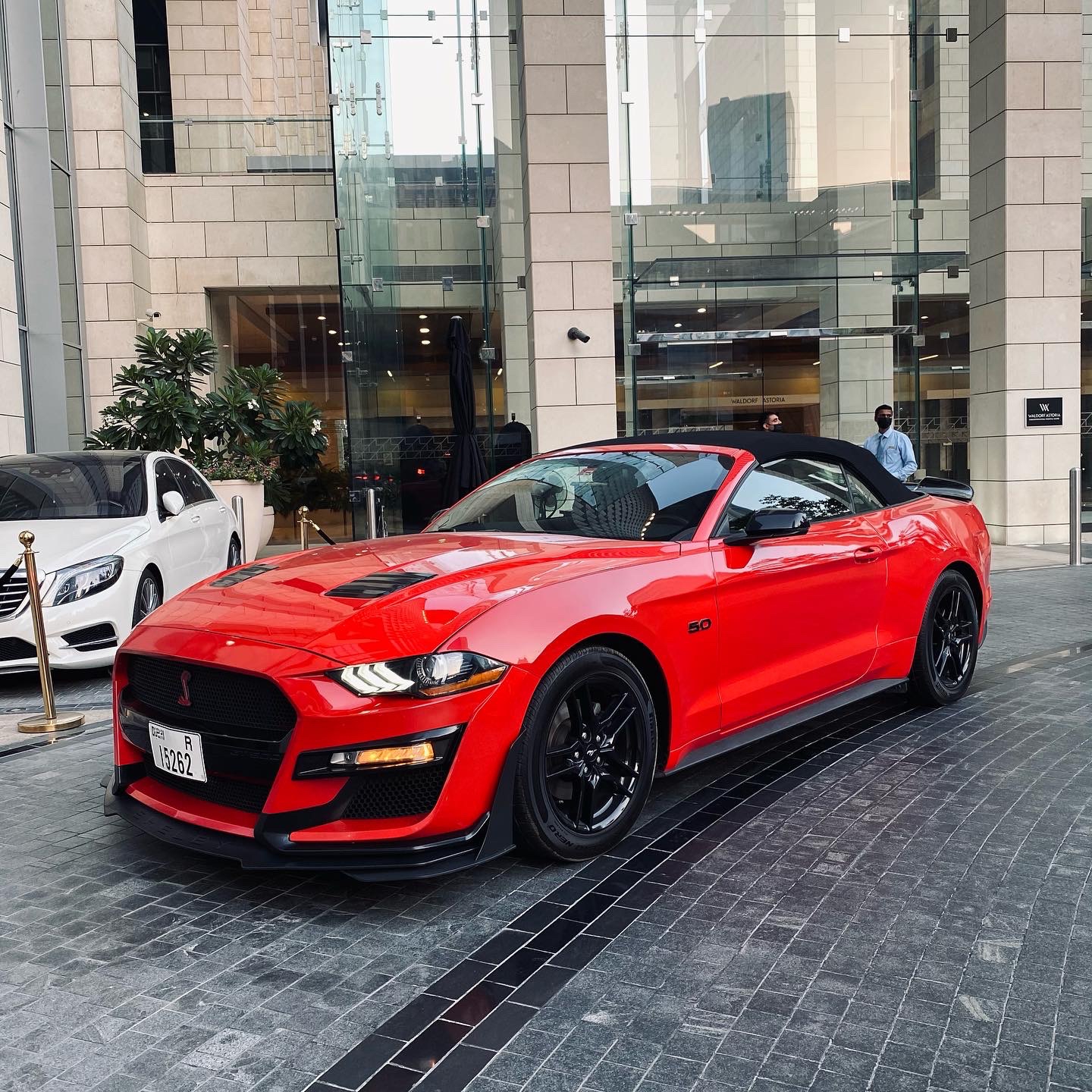Ford Mustang  RED 2021 rental dubai