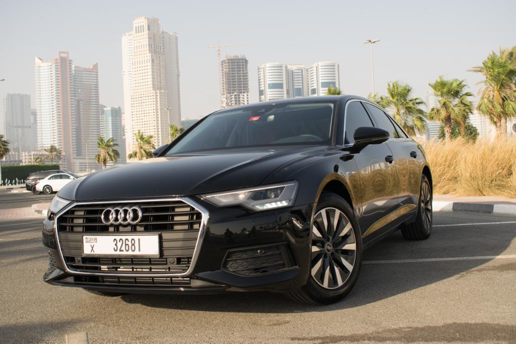 Audi A6  BLACK 2023 rental dubai