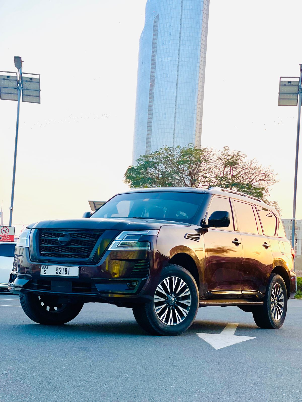 Nissan Patrol BROWN 2020 rental dubai