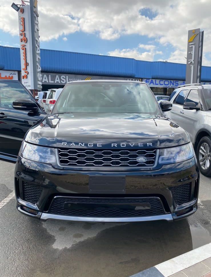 Range Rover Sport 2021 BLACK 2021 rental dubai