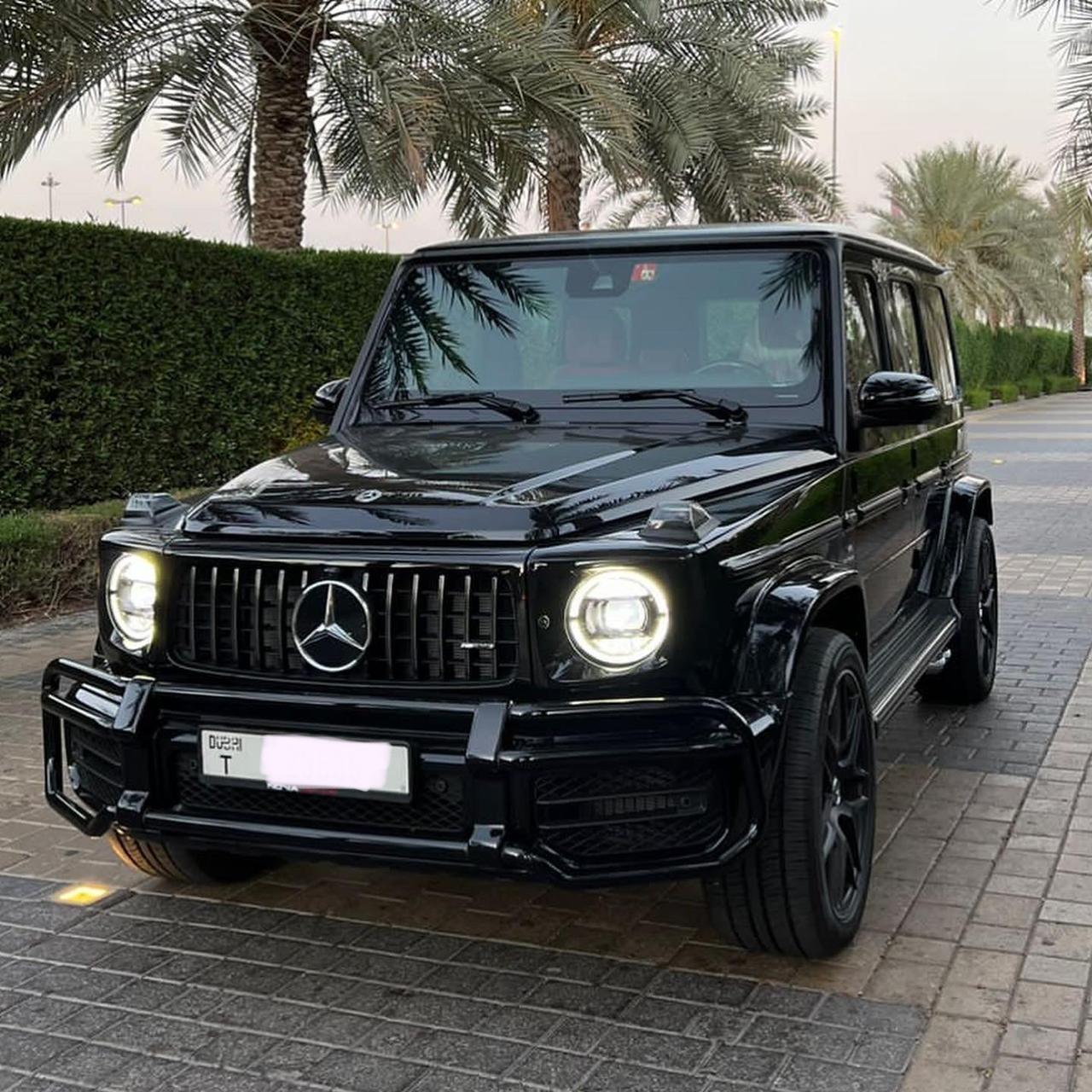 Mercedes AMG G WAGON BLACK 2021 rental dubai
