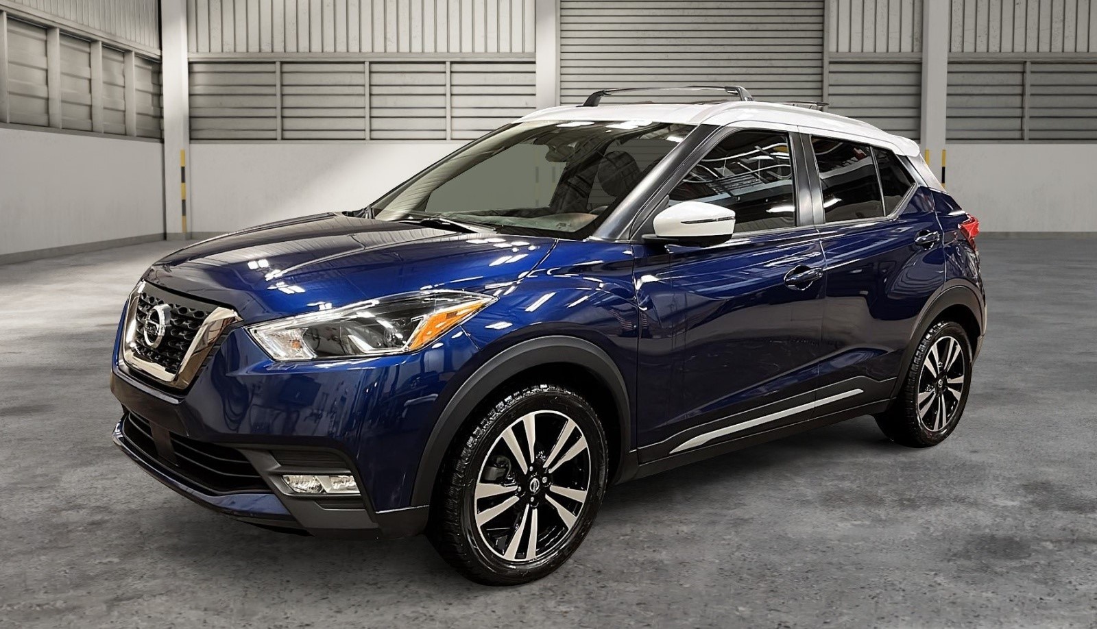 NISSAN KICKS SV BLUE 2020 rental dubai