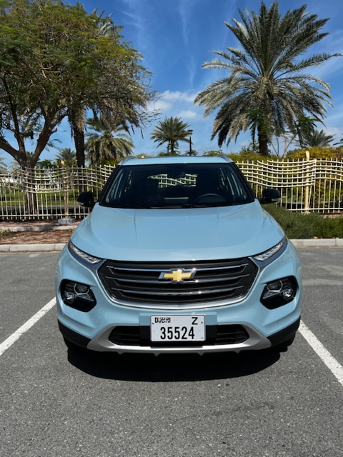 Chev Groove Premier Full Option 2023 BLUE 2023 rental dubai