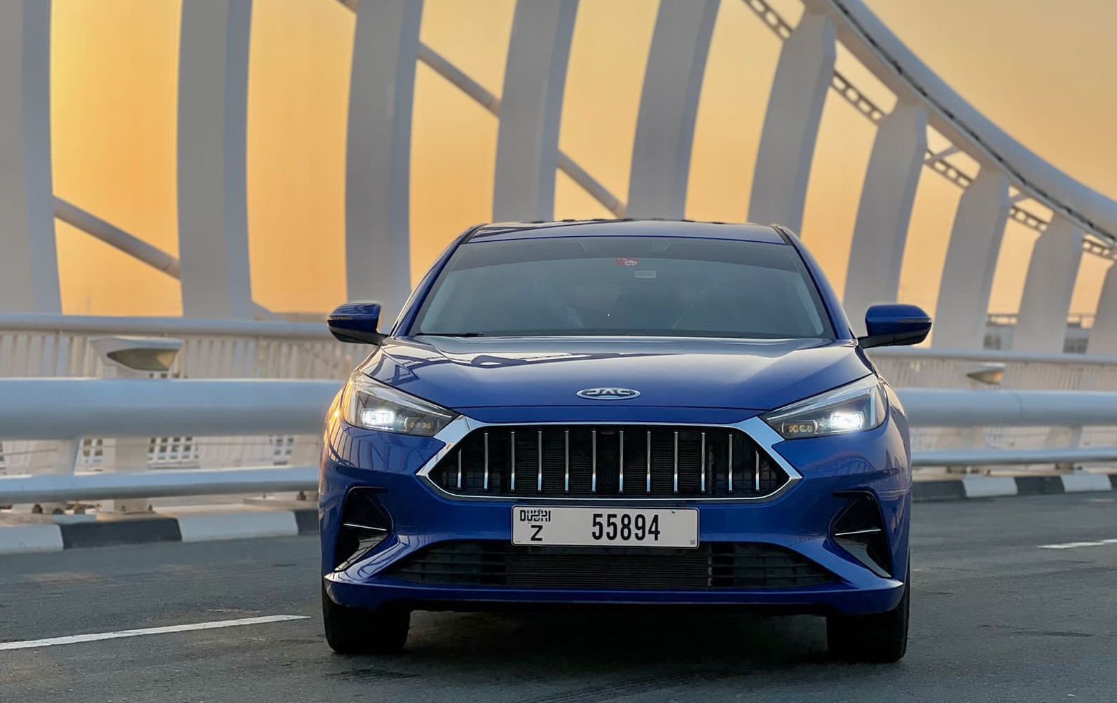 JAC J7 BLUE 2023 rental dubai