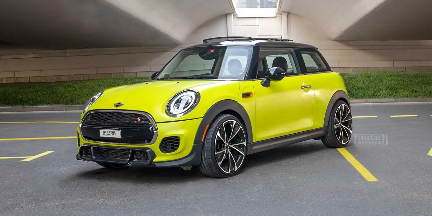 Mini Cooper 2018 GREEN 2018 rental dubai