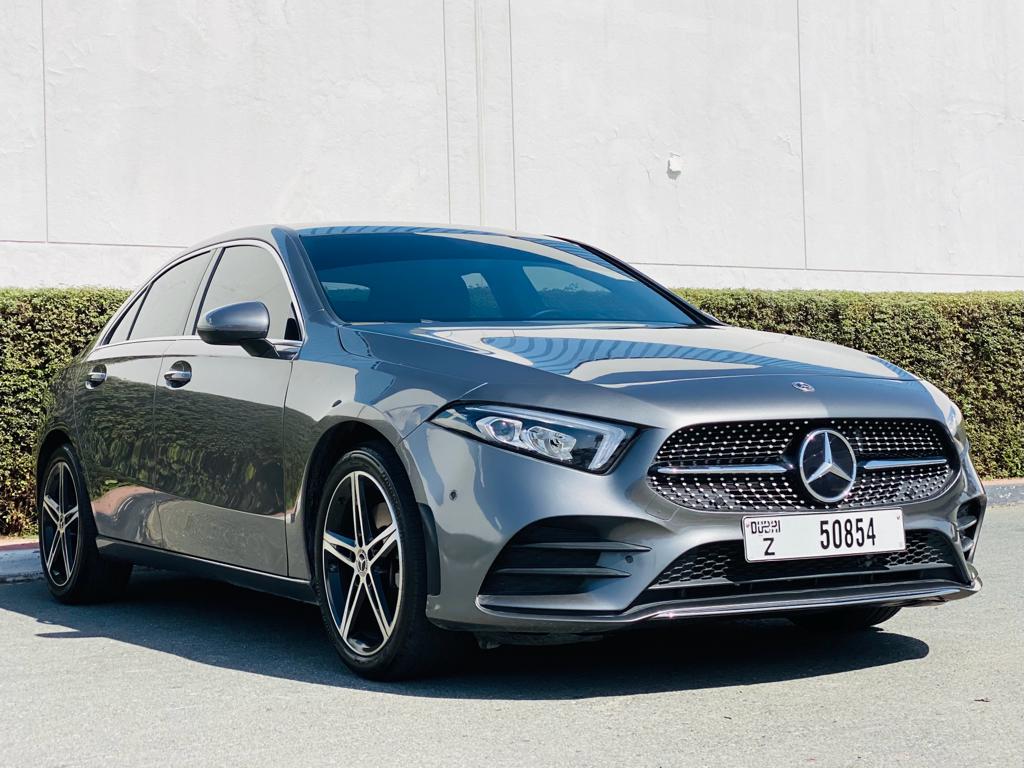 Mercedes Benz A220 GREY 2021 rental dubai