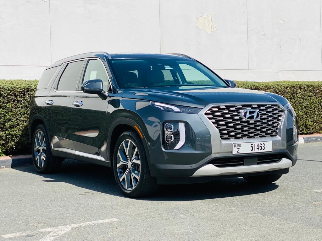 Hyundai Palisade GREY 2021 rental dubai