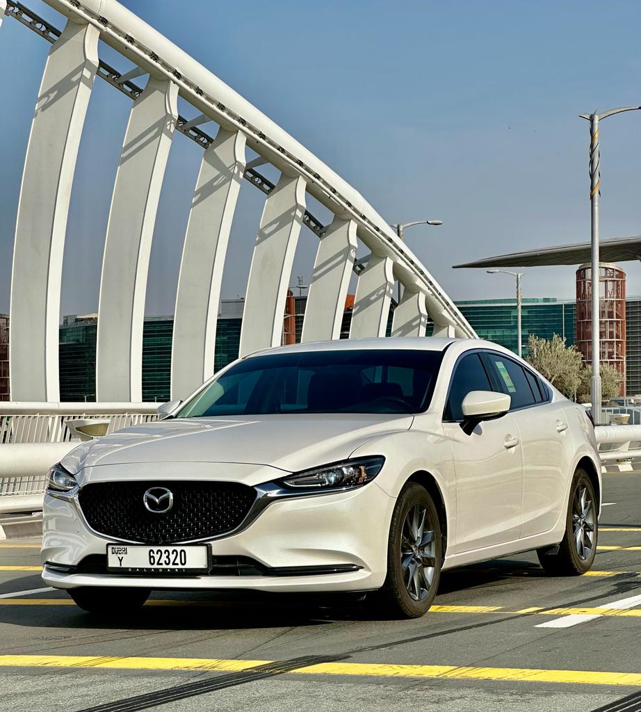 MAZDA 6W WHITE 2023 rental dubai