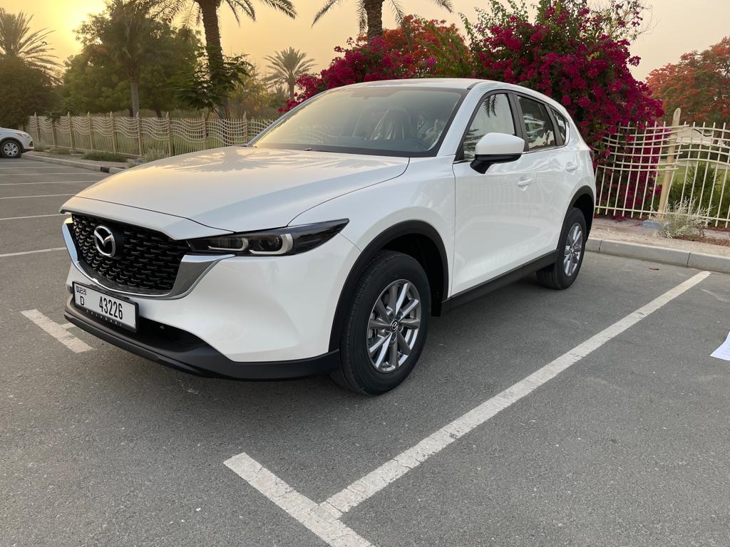 MAZDA CX5 WHITE 2022 rental dubai