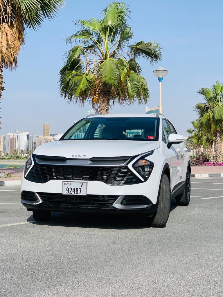 KIA SPORTAGE 2023 WHITE 2023 rental dubai