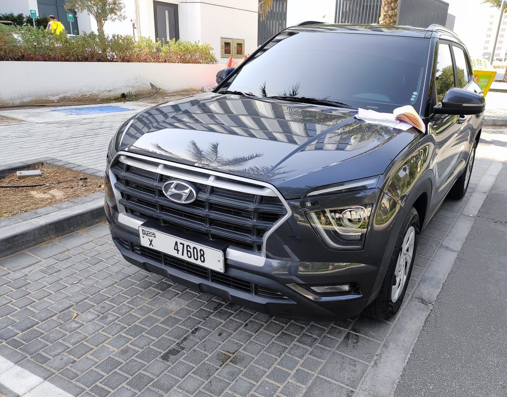 HYUNDAI CRETA 2022 GREY 2022 rental dubai