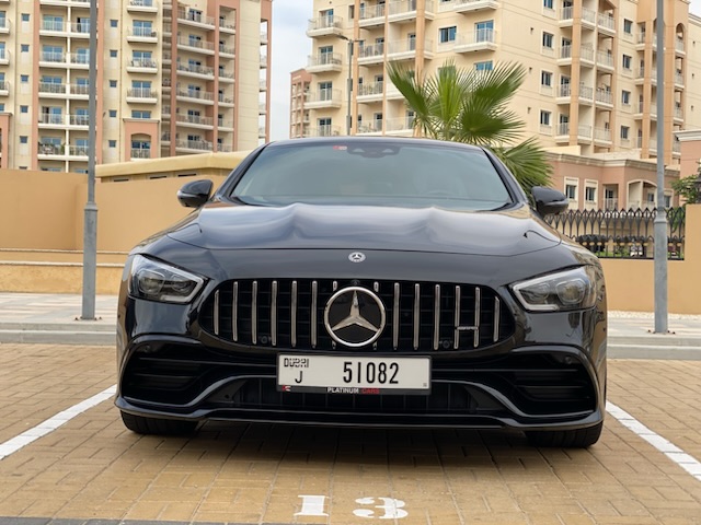 MERCEDES GT 2022 BLACK 2022 rental dubai