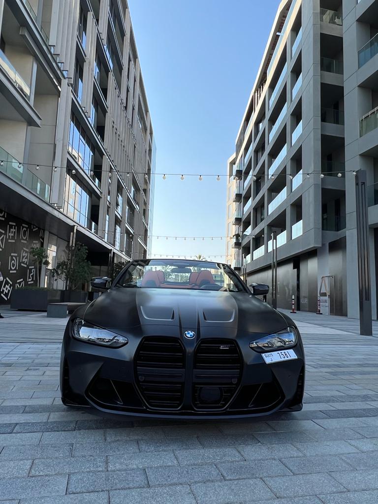 BMW M4 COMPETITION BLACK 2023 rental dubai