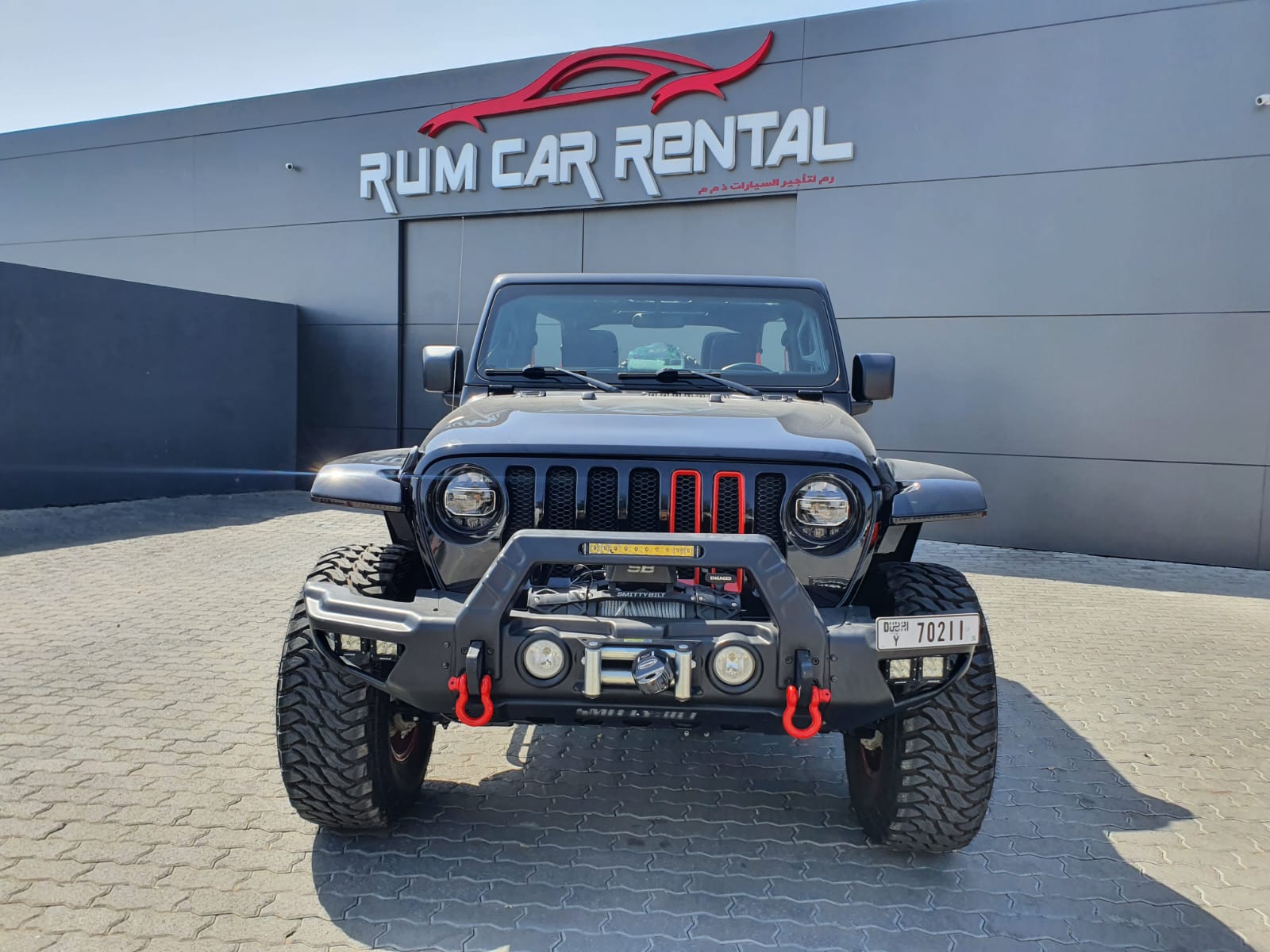 Jeep Wrangler Sport 2021 BLACK 2021 rental dubai