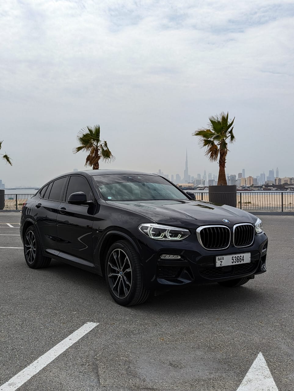 BMW X4 BLACK 2021 rental dubai