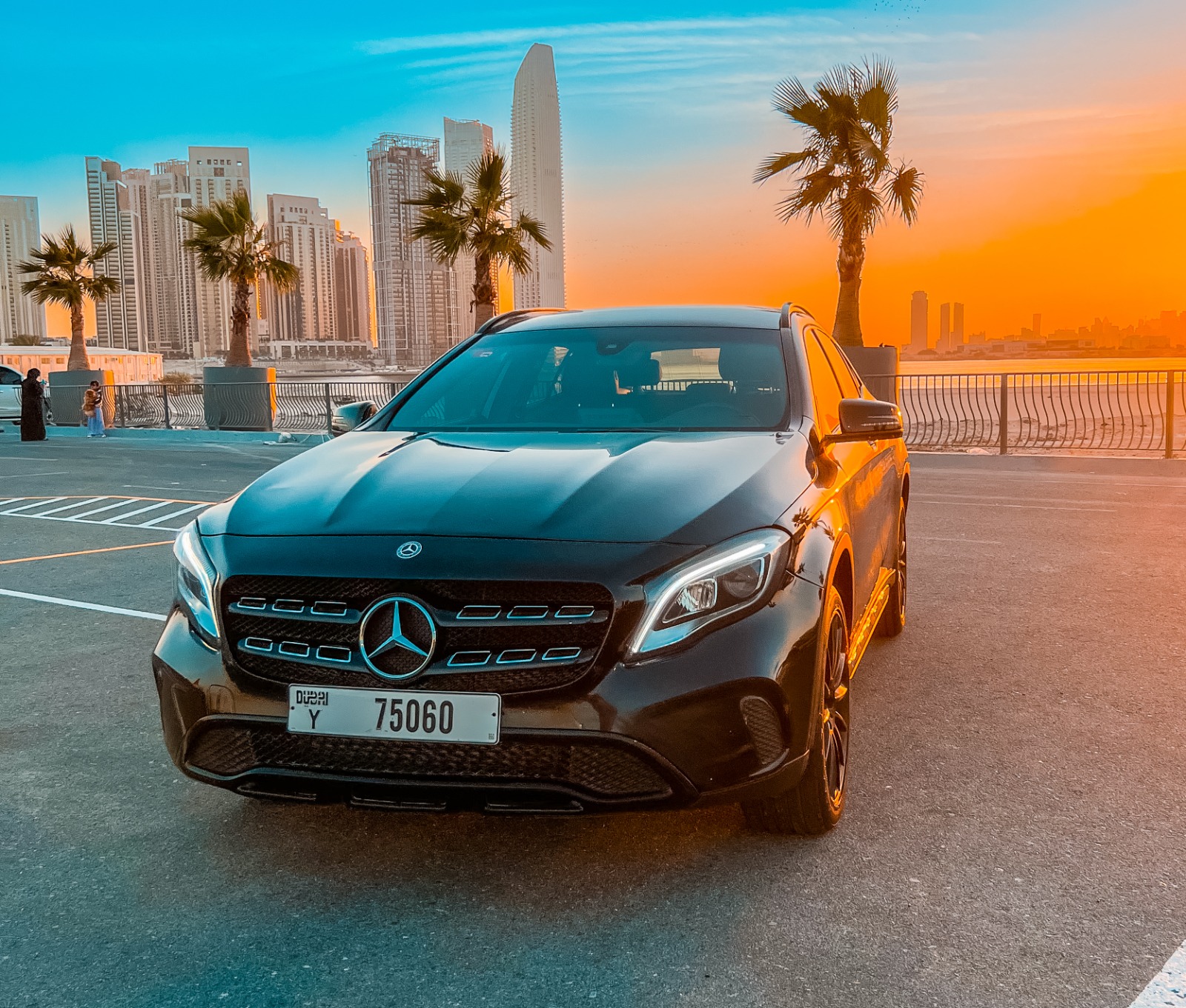 Mercedes GLA 250 BLACK 2020 rental dubai