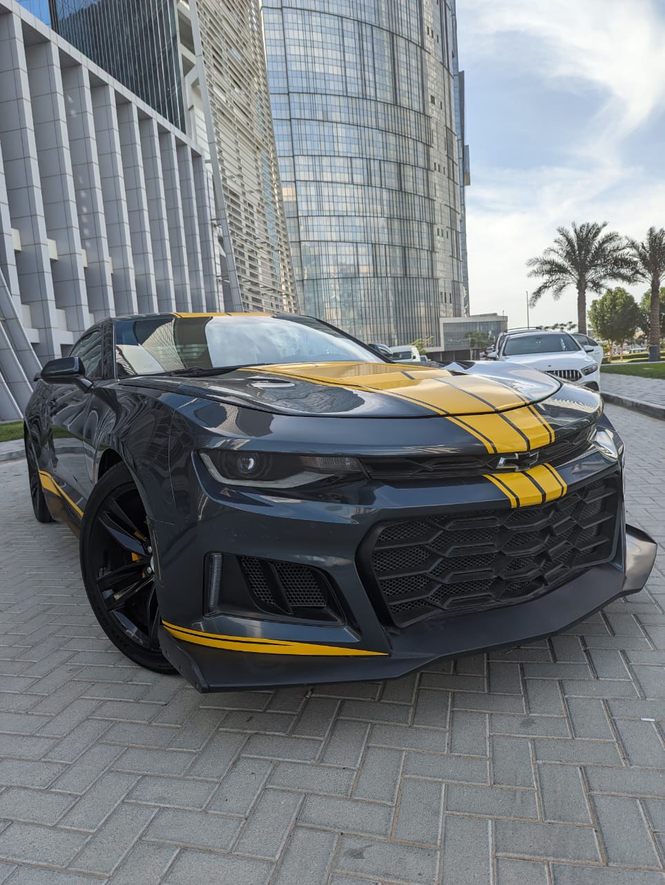Chevrolet Camaro RS V6 GREY 2020 rental dubai