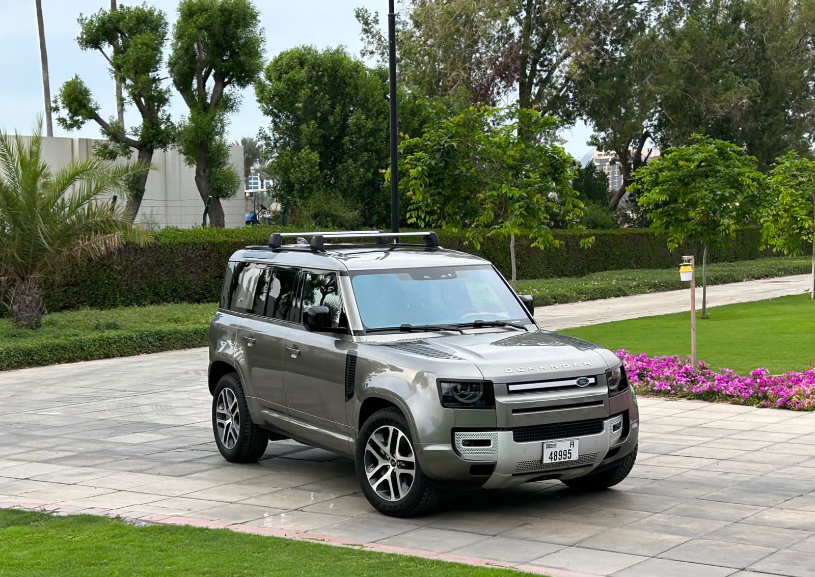 Land Rover Defender V6 XS BROWN 2022 rental dubai